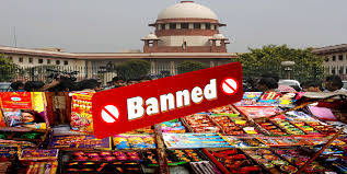 Supreme court enforce to ban firecrackers in Delhi NCR